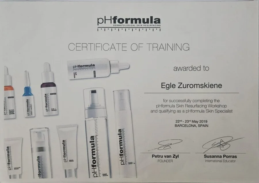 2019 phformula stažuotė barselona