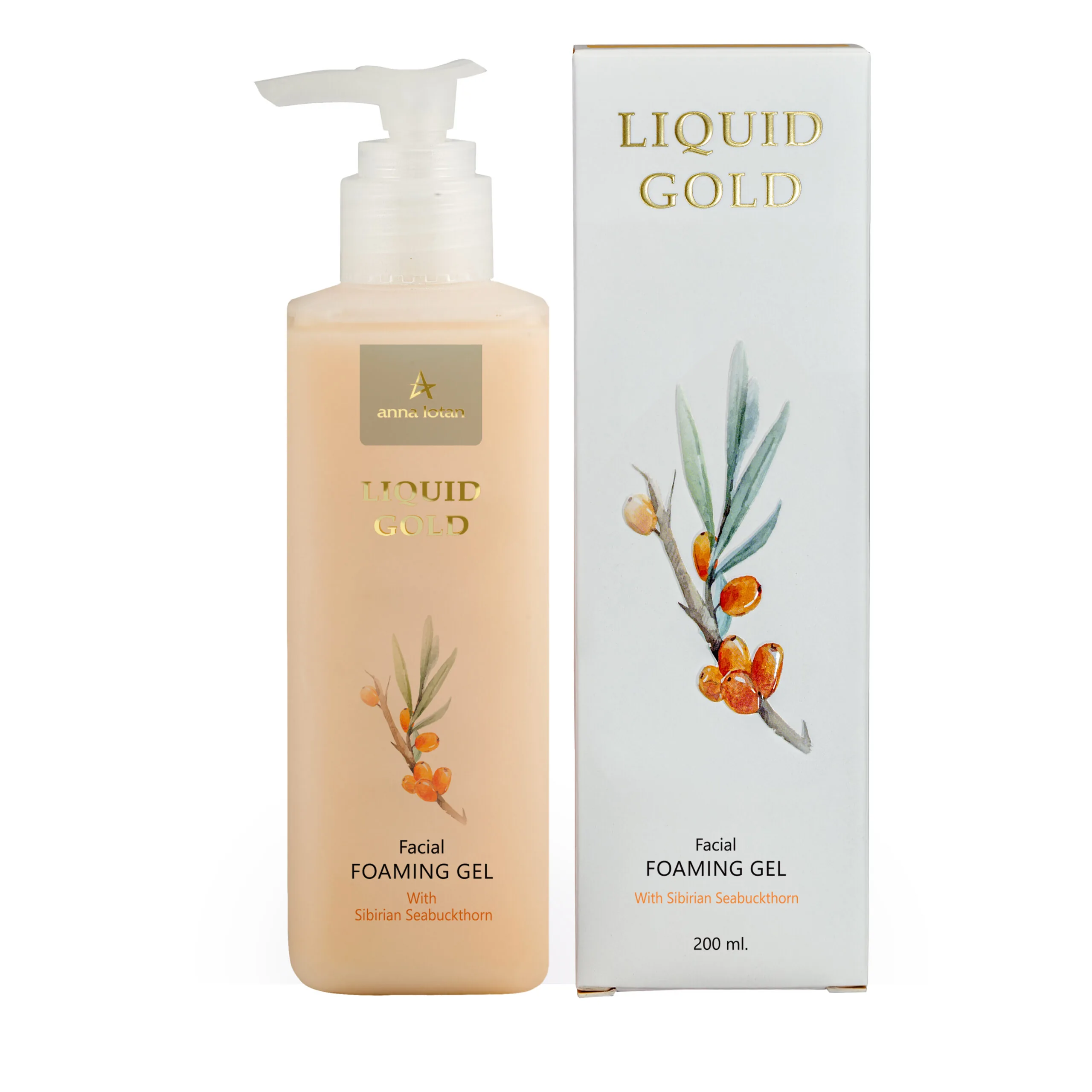 Anna Lotan Prausimosi želė su šaltalankių aliejumi, 200 ml