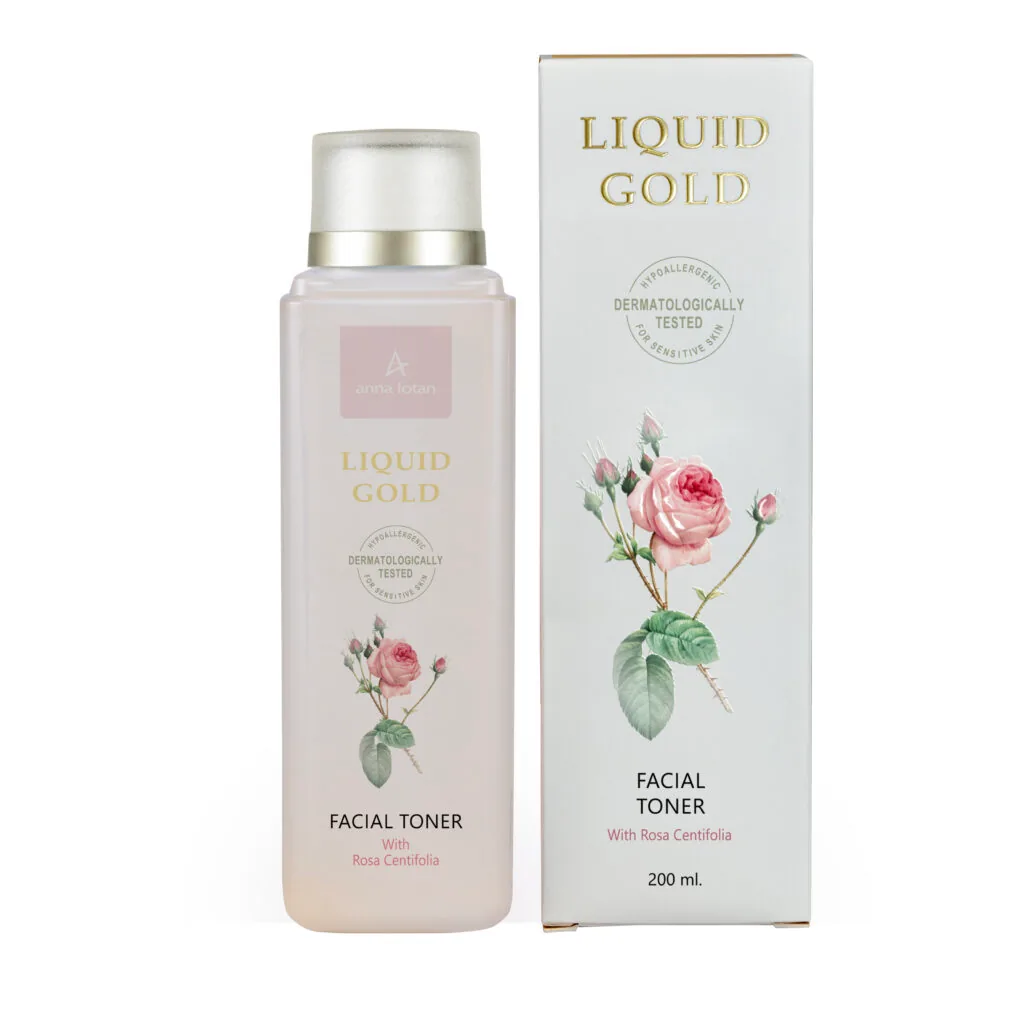 Anna Lotan Veido tonikas su rožių vandeniu, 200 ml